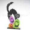 Ventas Directas de Fábrica Calabaza de Halloween Artesanías de Madera Colgantes Regalos de Halloween Accesorios Creativos
