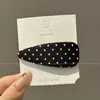 Flequillo de Lunares para Niñas Pinza Bb Estilo Coreano Dulce Versátil Pasador para Niñas Ovalado Color Caramelo Pinza Lateral para el Cabello Accesorio para el Cabello