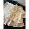 Pijama de cárdigan para casa para niñas 2026 Verano Nuevo Talla Grande Se Puede Usar Afuera Manga Corta Pantalones Cortos Conjunto de Ropa para Casa Verano