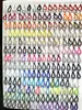 500 Colores 2/2.5/3mm Cordón Elástico de Color para Ropa Cuerda Elástica Redonda de Látex Banda Elástica Redonda Hilada Sólida de Poliéster