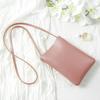 Bolso vertical para teléfono móvil, directo de fábrica de comercio exterior, para mujer, pequeño bolso bandolera de moda, sencillo y suave, bolso de cubo al por mayor