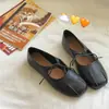 Zapatos Planos Poco Profundos Estilo Retro de Noche Mary Jane de Punta Cuadrada para Mujer 2026 Primavera y Otoño Nuevo Estilo Coreano Plegados Versátiles Zapatos de Vestir