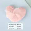 Accesorios Creativos Pequeños de Corazón de Durazno, Piezas Decorativas de Corazón Jacquard de Gasa, Accesorios para Bolsos de Flores Bicolores, Accesorios Ultrasónicos