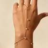 Cadena de Muñeca Simple de Acero Inoxidable con Circonita Modelo Más Vendido en Amazon de Comercio Exterior Transfronterizo Cadena de Muñeca de Diseño Creativo Estilo Europeo y Americano