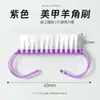 Directamente del fabricante: Pinceles de cuerno pequeños para nail art, incluyendo pinceles de cuerno para limpiar y remover polvo