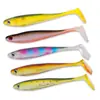 Frete Grátis Peixe Macio Cauda em T 9cm/5G com Sulcos nas Costas, Material PVC Isca Macia de Simulação Atacado