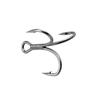 Sanzhou Black King Kong Triple Strengthened Fish Hook Novo Anti-ferrugem Anti-corrosão Teflon Camada de Titânio 6066 Três Ganchos Atacado