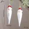Nuevos Productos Transfronterizos: Bastones de Caramelo Navideños, Caramelo Decorativo Pintado Galvanizado, Adornos para Árbol de Navidad