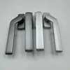 Venta Directa de Fábrica de Sistemas de Manijas para Puertas y Ventanas de Aleación de Aluminio, Manija de Horquilla Cuadrada para Ventana Abatible, Manija para Ventana de Plástico y Acero