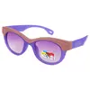 Gafas de Sol Infantiles Coloridas Dibujos Animados Anti-UV para Niños y Niñas Gafas de Sol Versátiles 8239A 2