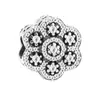 Pan nuevo de gran venta s925 antiguo hojas de margarita trébol de cuatro hojas cuentas accesorios DIY pulsera pulsera