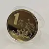 Moeda Comemorativa Flor de Rosa Cem Milhões de Dólares, Ornamento Inspirador de Pequeno Objetivo, Pequeno Presente Criativo para Avaliações de Eventos, Moeda Comemorativa