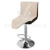 Cojín de Cubierta Impermeable Antideslizante de Respaldo Bajo Europeo y Americano Color Sólido Cubierta para Taburete Alto Silla Elevable Barra de Bar Cojín de Cubierta para Silla Transfronterizo
