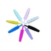 Escova de Cílios de Silicone Transfronteiriça de Fábrica, Pente Suave para Cílios, Escova de Sobrancelhas, Ferramenta de Maquiagem, Suporta Curvatura Personalizada de Sobrancelhas, Cabo Antiderrapante