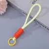 2026 Nova Cor Color Block Lanyard para Celular Chaveiro Pingente DIY Cabide de Carro Cabide de Bolsa Pendrive de USB Câmera Anti-Perda Acessórios de Lanyard