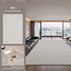 Alfombra Sala de Estar Minimalista Italiano Impermeable Anti-Manchas Sin Lavar Limpiable con Paño Lujo Ligero Gama Alta Alfombrilla para Piso de Sofá Dormitorio Manta al Lado de la Cama