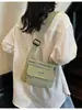 2025 Nueva Bolsa Cruzada Simple de Estilo Japonés de Moda Bolsa Mensajero Coreana Estudiante Nylon Impermeable Bolsa de Lona