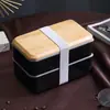 Lonchera Térmica Se Puede Poner en el Horno de Microondas, Trabajador de Oficina, Estudiante, Lonchera Casera, Vajilla, Cuchara, Recipiente para Verduras, Grado Alimenticio