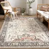 Alfombra Persa Retro de Nuevo Estilo Transfronteriza, Imitación Cachemir, Alfombra Lavable, Alfombra Decorativa para Casa de Huéspedes, Alfombra de Fácil Cuidado