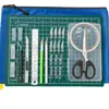 Ming picking set de herramientas para cuenta manual Estudiante Manual cuchillo de precisión para bricolaje cuchillo de tallado placa de corte pinzas regla de acero juego completo