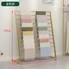 Estante de Exhibición de Bufandas de Pie, Soporte para Bufandas de Seda, Colgador Multicapa para Pantalones y Telas, Estante de Almacenamiento y Exhibición para Papel de Regalo, Estante de Hierro Montado en Pared