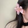 Pinza de Pelo con Borla de Flor de Mariposa Artificial Súper Hada Estilo Dulce para Mujer Distintivo Exquisito Pin de Pelo Todo Fósforo Accesorios para el Cabello de Moda
