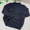 Roupas de Tricô para Meninos e Meninas Outono e Inverno Novos Tricôs Infantis Gola Redonda Cor Pura Tricôs Pulôver Casual Tricotados Tops