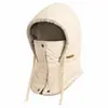 Gorra Lei Feng para Ciclismo para Mujer, Cortavientos de Invierno, Resistente al Agua, Forro Polar, Engrosada, Gorro Cálido, Gorro de Algodón para Bicicleta Eléctrica, Venta al por Mayor de Fábrica
