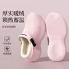 Nuevas pantuflas de algodón para hombre para uso en casa, adecuadas para usar en interiores y exteriores, para conducir y para las temporadas de otoño/invierno; algodón afelpado, diseño de punta cerrada, antideslizante e impermeable