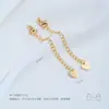 Acero de Titanio Antidesvanecimiento Superficie Lisa Forma de Corazón Estrella de Cinco Puntas Ovalada Gota de Agua Cierre de Langosta Cadena de Extensión Accesorios de Joyería Hechos a Mano para Bricolaje