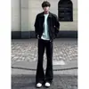 Pantalones de Trabajo High Street Retro Americano para Hombre Pierna Recta Ancha Pantalones Casuales 2026 Nuevo Estilo Tendencia de Moda ins Pantalones Largos