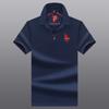 Polo de manga corta de verano para hombre de Huifan, marca de moda, informal, con solapa, fino, 100% algodón.
