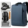 Mochila de Negocios Transfronteriza para Hombre, Mochila Impermeable Casual de Gama Alta para Computadora, Mochila Escolar para Estudiante Hombre, Gran Capacidad, Personalizable