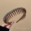 Faixa de Cabelo para Lavar o Rosto para Mulheres, Ferramenta para Estilizar Franjas, Novo Modelo 2026, Com Dentes, Antiderrapante, Faixa de Cabelo para Prender o Cabelo, Presilha de Cabelo, Elástico de Cabelo, Acessórios de Cabelo