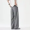 Pantalones de Exterior para Hombre Verano 2026 Estilo Nuevo Ropa de Trabajo Americana Rectos Sueltos a Prueba de Tres