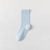 Calcetines de punto antipilling para mujer, primavera y verano, delgados, transpirables, de media caña, verano sin costuras, absorbe el sudor, holgados, calcetines de mes