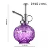Regadera de vidrio vintage de diamantes Nueva Aspersor para jardín y hogar Rociador de riego a baja presión Florero de riego en spray