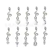 Jiangtai F136 Clavo de Hueso de Oreja de Titanio Colgante con Forma de Serpiente Incrustado con Circonita Aleación de Titanio G23 Transfronteriza Joyería de Piercing para el Cuerpo Clavo de Oreja