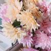Venta al por mayor de fábrica de flores para decoración del hogar, exhibición de simulación de tres epifilos para bodas, guía de camino para el salón de bodas, material de base floral