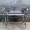Mesa de Corte de Peixe Comercial em Aço Inoxidável com Pia Integrada e Estação de Trabalho
