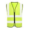 Chaleco Reflectante Chaleco Construcción Chaleco de Seguridad Malla Resistente al Desgaste Sanitario Trabajo Ropa Impresión LOGO