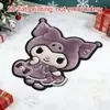 Alfombra de suelo absorbente antideslizante para baño de estilo caricatura, alfombra decorativa de imitación cachemira para sala de estar, alfombra resistente a la suciedad para entrada