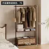 Cabideiro, cabide de chão para quarto, uso doméstico, feito de bambu velho, cabideiro móvel, cabideiro simples, suporte de roupas para interior