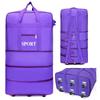 158 Aviación Bolsa Facturada Plegable Gran Capacidad Mudanza Equipaje Bolsa con Ruedas Bolsa de Viaje Bolsa de Equipaje