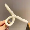 Pinza para el pelo de lazo estilo coreano para cabello voluminoso, pinza para el pelo con forma de corazón para la parte trasera de la cabeza, nuevo pinza de tiburón grande 2026 accesorio para el cabello