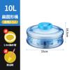 PC grado alimenticio Kung Fu Tea Cubo puro cubo vacío agua potable agua embotellada agua mineral agua potable mesa de té
