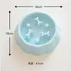 Alimentador Lento para Mascotas Transfronterizo Perro Comiendo Anti-asfixia Anti-derrames Ayuda para Alimentación Lenta Digestión Perro Tazón Fabricante Venta al por Mayor en Stock