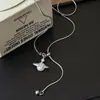 Nuevo Collar Extensible Saturno para Mujer en Otoño e Invierno, Lujo Accesible y Cadena de Suéter Ajustable de Gama Alta Accesorios Exquisitos de Nicho