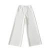 Y1925-24 Outono Novo Estilo Europeu e Americano Multi-botão Cordão Solto Solto Estilo Preguiçoso Calça Doce Calça Casual