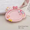 Accesorios de Resina para Manualidades de Dibujos Animados Placa de Gaviota Pequeña con Doble Patrón Pasador para el Cabello Funda de Teléfono Hebilla de Zapato Llavero Colgante Accesorios